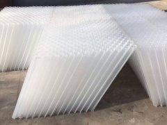 斜管填料在沉砂池中的巧妙應(yīng)用。